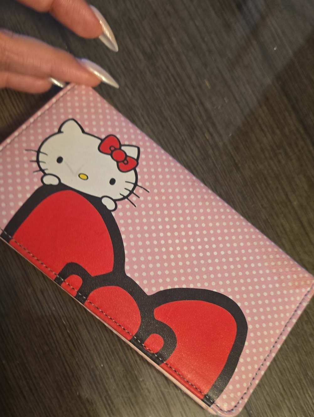 Hello Kitty Pink SANRIO 2009 Checkbook